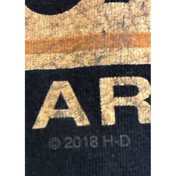 Lot of 2 Harley-Davidson Mens 4XL Black Short Sleeve HD Bar & Shield T-Shirt - Picture 5 of 16